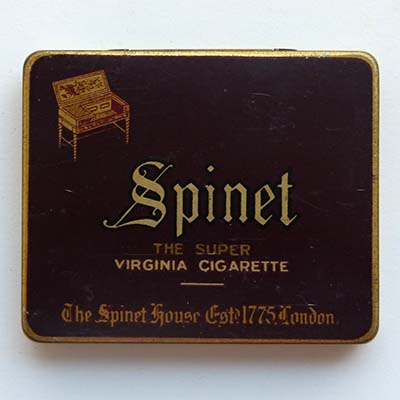 Spinet, Virginia Cigarettes, Zigarettendose