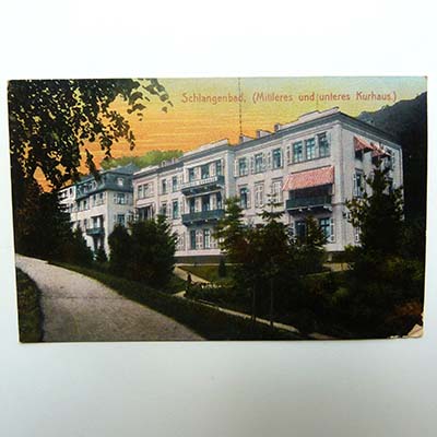 Schlangenbad / Kurhaus, AK, Chromolitho