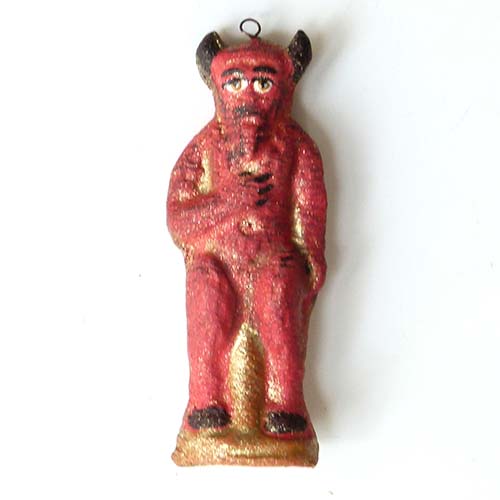 Christbaum-Schmuck, Krampus, Pappe