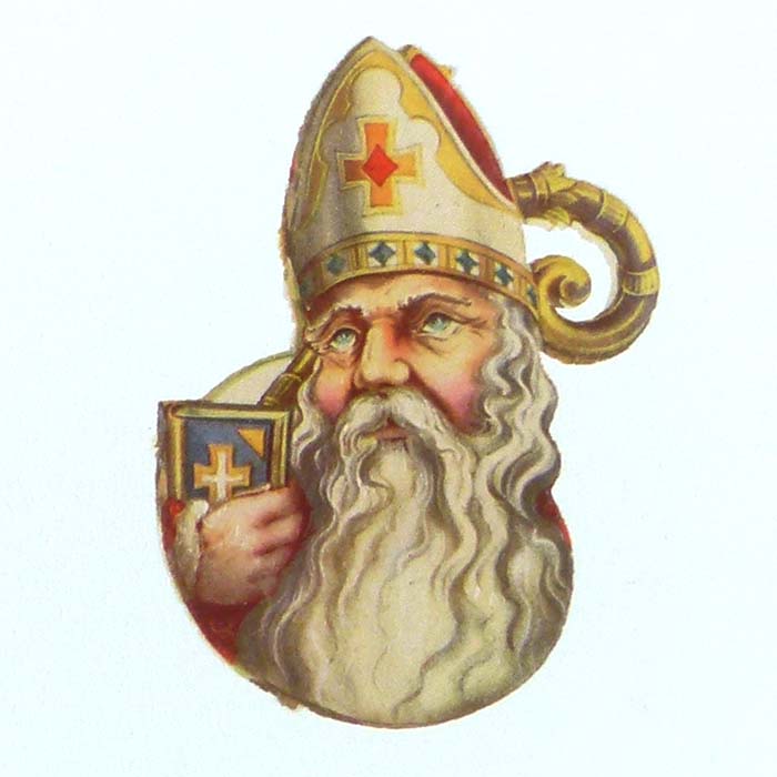 Nikolaus, alte Oblate / Vignette