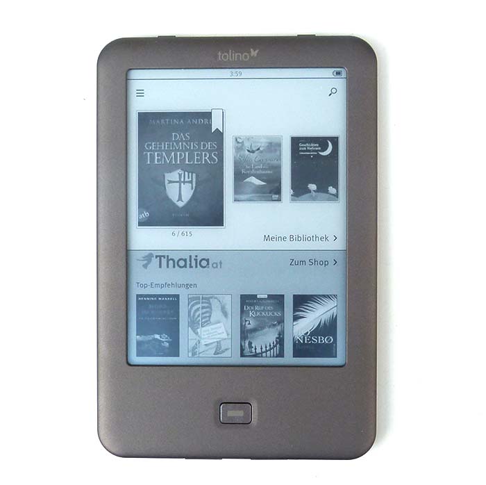 Tolino shine, eReader, neuwertig