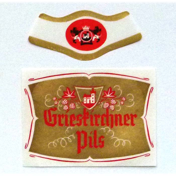 Grieskirchner Pilz, Bieretikett