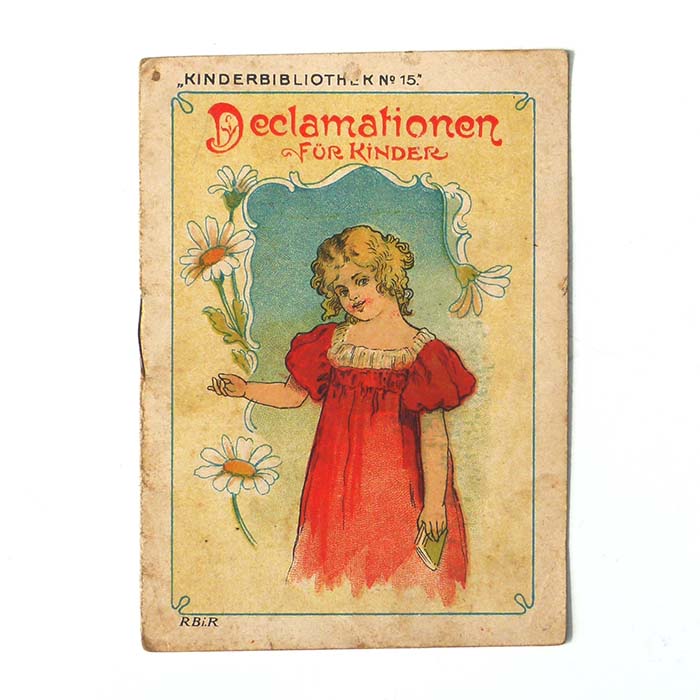 Declamationen für Kinder, Kinderbibliothek, um 1910