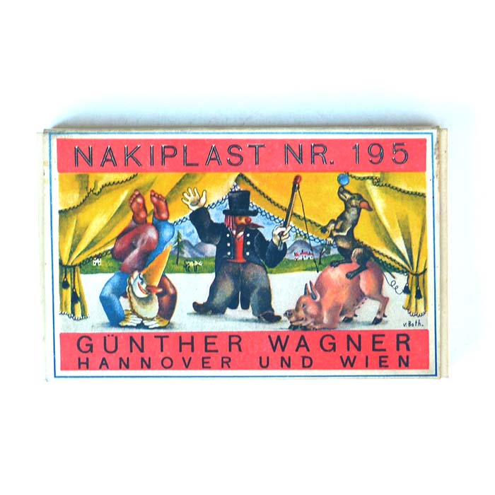 Nakiplast, Modelliermasse, Pappschachtel, G. Wagner