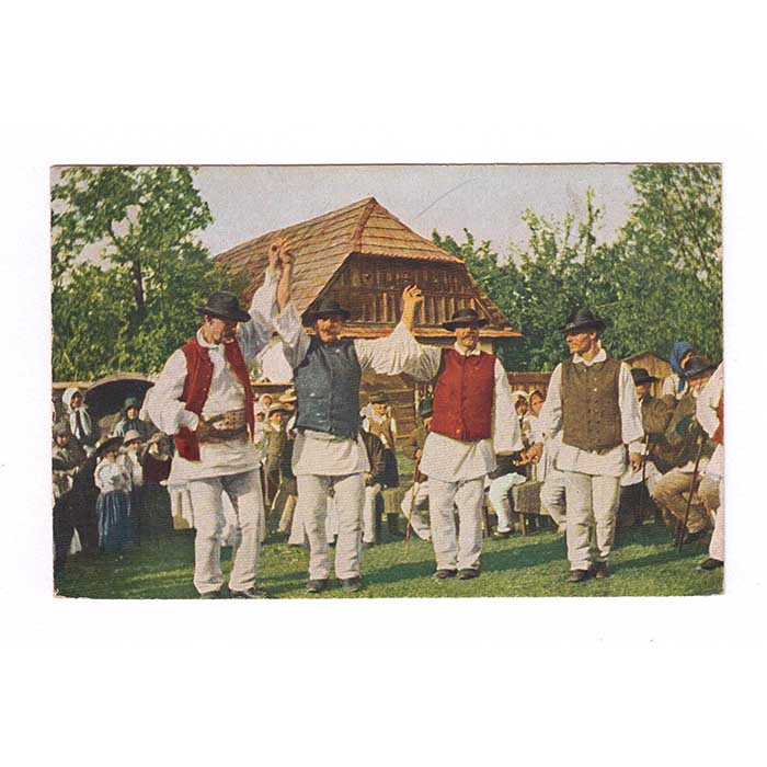 Tanzende Bauern, Balkan, AK