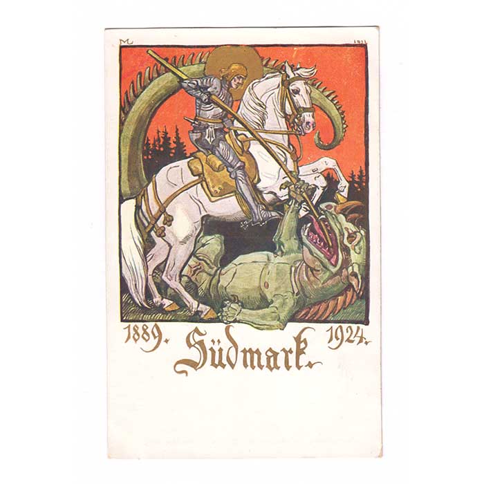 Südmark, 1889 - 1924, politische AK