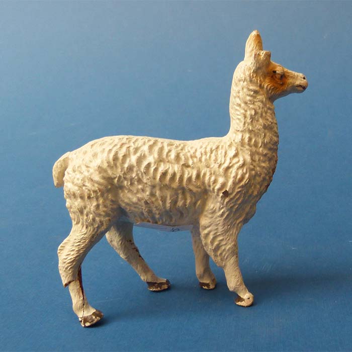 Lama, Elastolin / Masse - Figur, alt