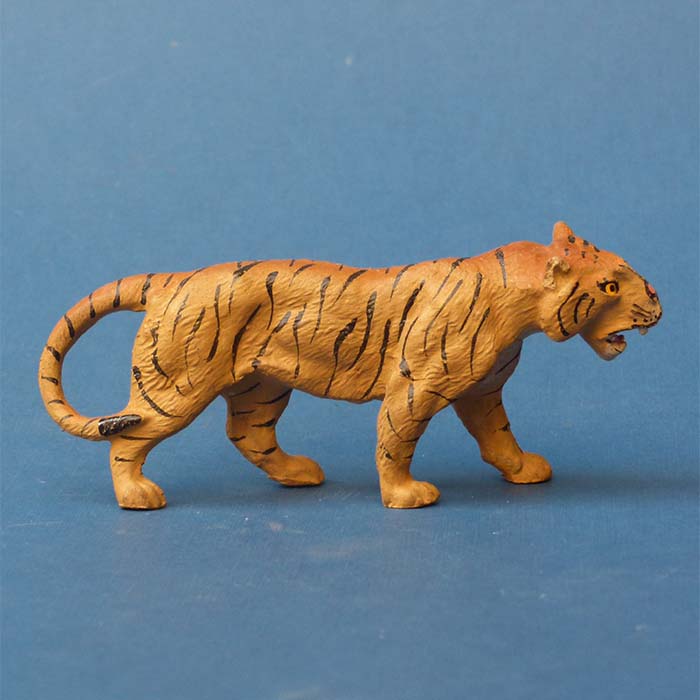 Tiger, Elastolin / Masse Figur, alt