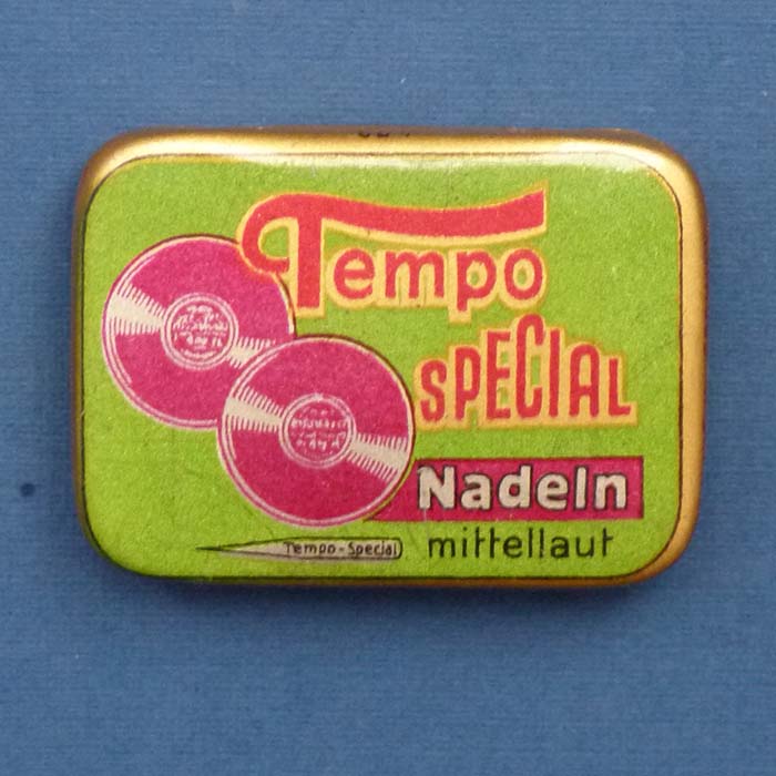 Tempo Special, Grammophon - Nadeldose