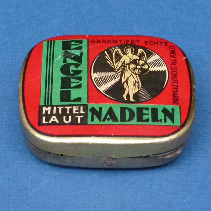 Engel Nadeln, Grammophon-Nadeldose