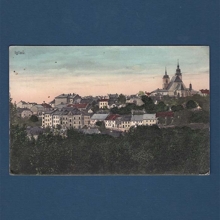 Iglaú, Tschechische Republik, Ansichtskarte