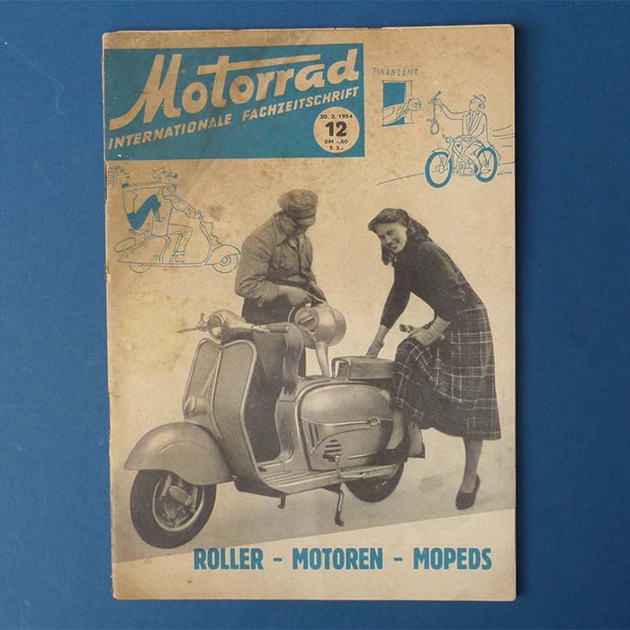 Motorrad - Internationale Fachzeitschrift, 1954