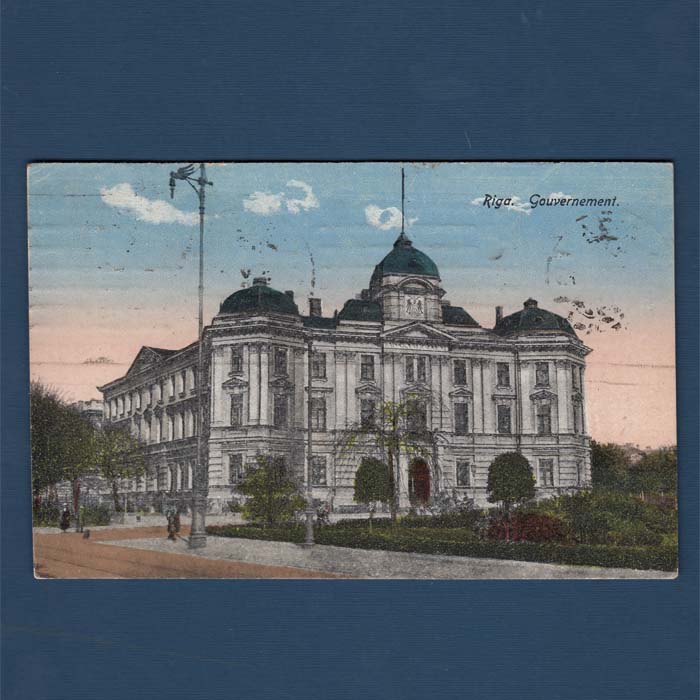 Riga, Gouvernement, Lettland, Ansichskarte