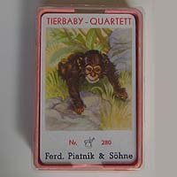 Tierbaby-Quartett Spielkarten, Piatnik