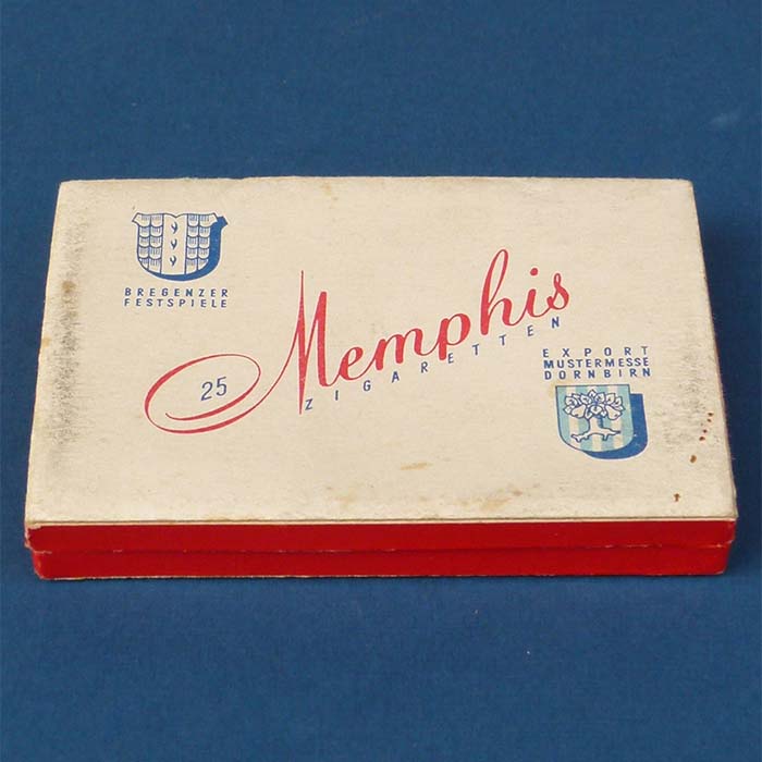 Memphis, Bregenzer Festspiele 1953, Zigaretten