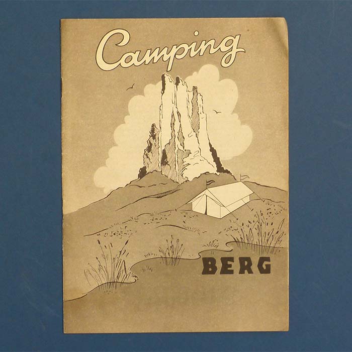 Camping Berg, Katalog, Werbebroschüre