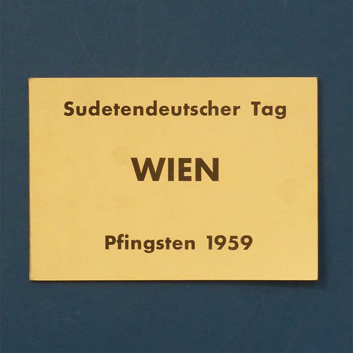 Sudetendeutscher Tag Wien - Pfingsten 1959