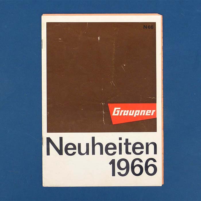 Graupner Flugmodelle, Neuheiten 1966, Katalog