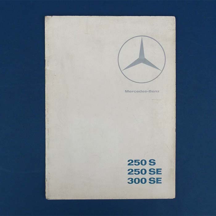 Mercedes-Benz, Autoprospekt, 250 S / SE, 300 SE