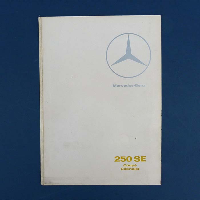 Mercedes Benz, 250 SE Coupe Cabriolet, Autoprospekt