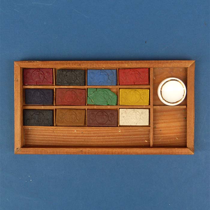 Farbmalkasten, Wasserfarben, painting box 