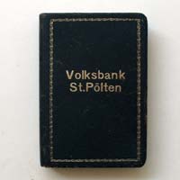 Sparkasse in Buchform, Volksbank St. Pölten