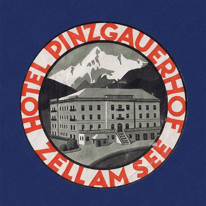 Hotel Pinzgauerhof, Zell am See, Kofferkleber