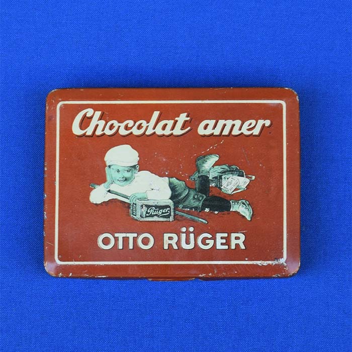 Chocolat amer, Otto Rüger, Blechdose