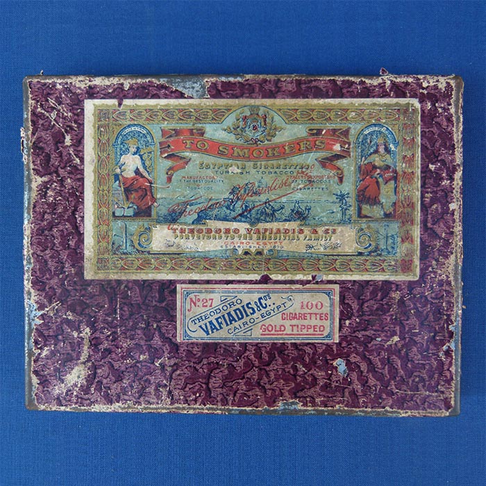 Theodoro Vafiadis & Co, Zigarettendose, Nr. 27