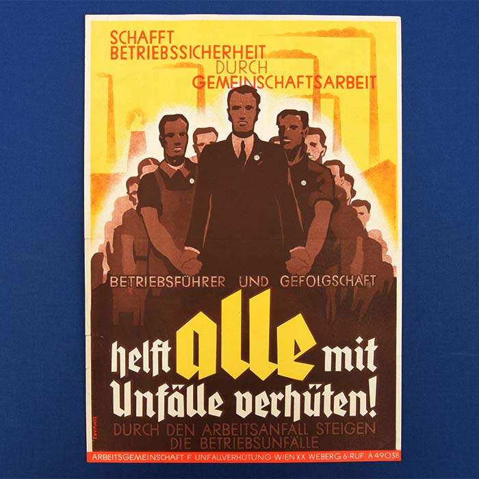 Helft alle mit Unfälle zu verhüten, Plakat, um 1939