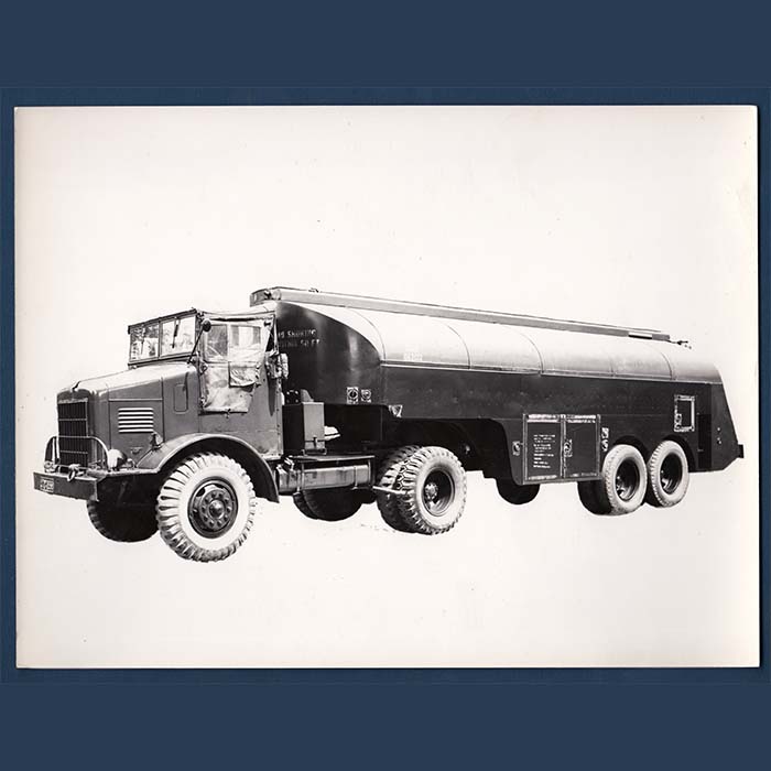 Auto / LKW / Tanklaster, alte Fotografie