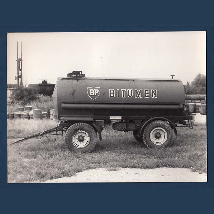 Auto / LKW, alte Fotografie, BP / British Petroleum