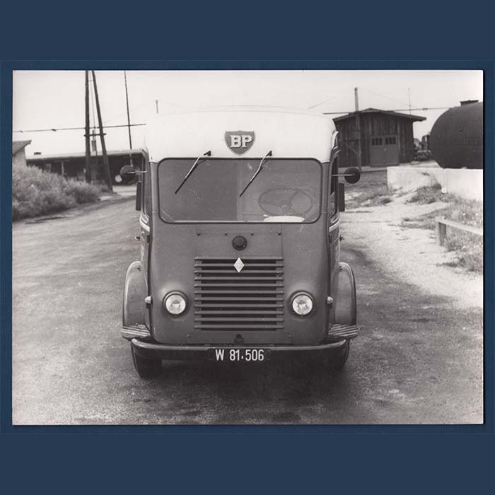 Auto / LKW, alte Fotografie, BP / British Petroleum