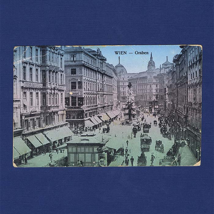 Wien Graben, AK, um 1900