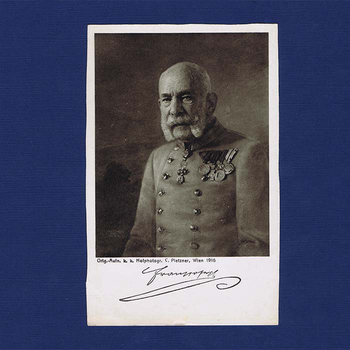 Kaiser Franz Josef, AK, Rotes Kreuz