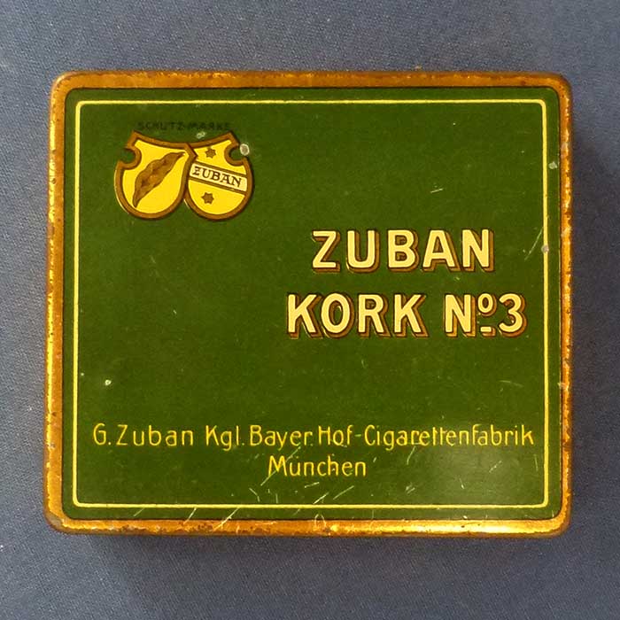 Zuban Kork Nr. 3, Zigarettendose