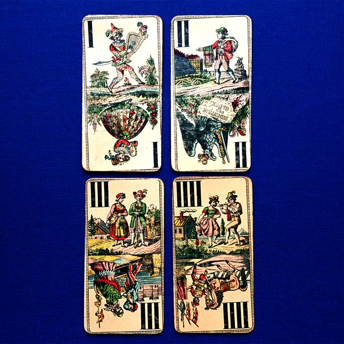 Tarock, Industrie und Glück, Spielkarten, Piatnik Wien