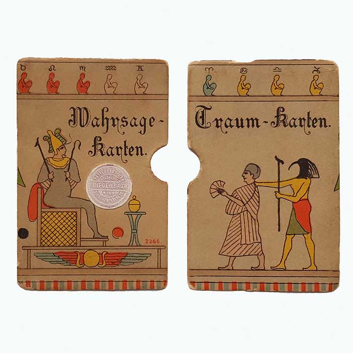 Traum- und Wahrsage-Karten, Asral el Muz, 1910