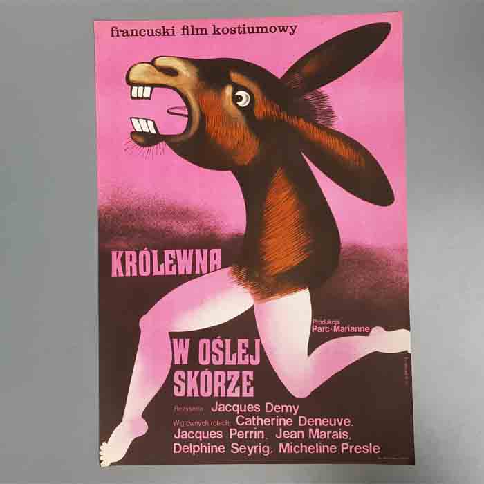 Filmplakat, Original, Ksiêniczka w oœlej skórze', 1973