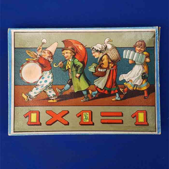 Das lustige 1 x 1, Gesellschaftsspiel, um 1900