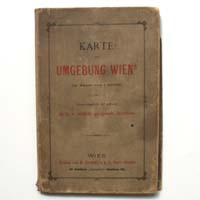 Umgebung Wiens, Landkarte, 1879