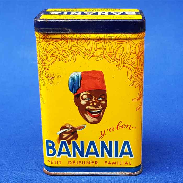Banania, Kakao, Blechdose, Schwarzafrikaner