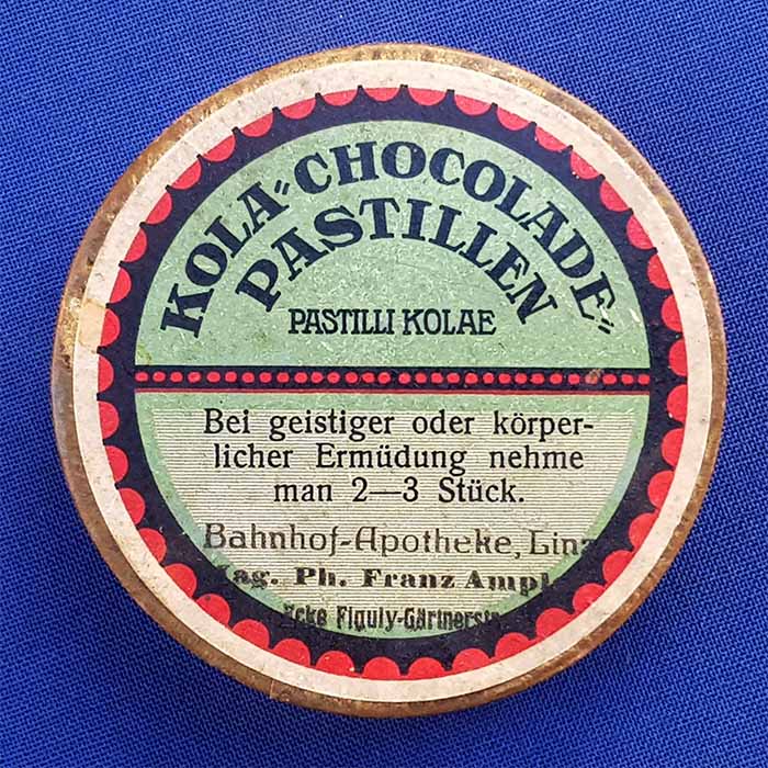 Kola Chocolade Pastillen, Pappschachtel, Scho-ka-kola