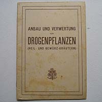 Anbau und Verwertung von Drogenpflanzen, Brochure