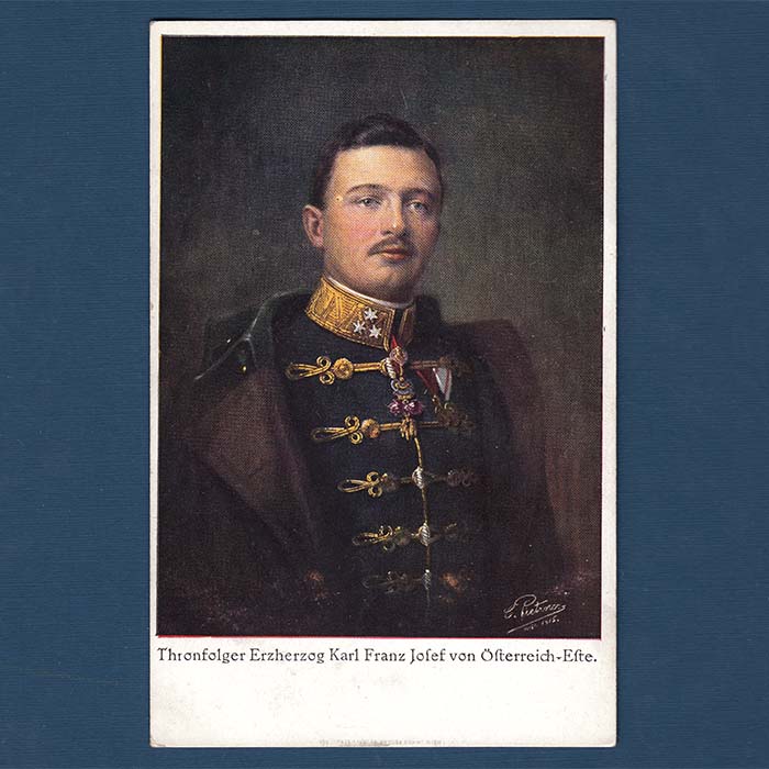 Thronfolger, Erzherzog Karl, Österreich, AK