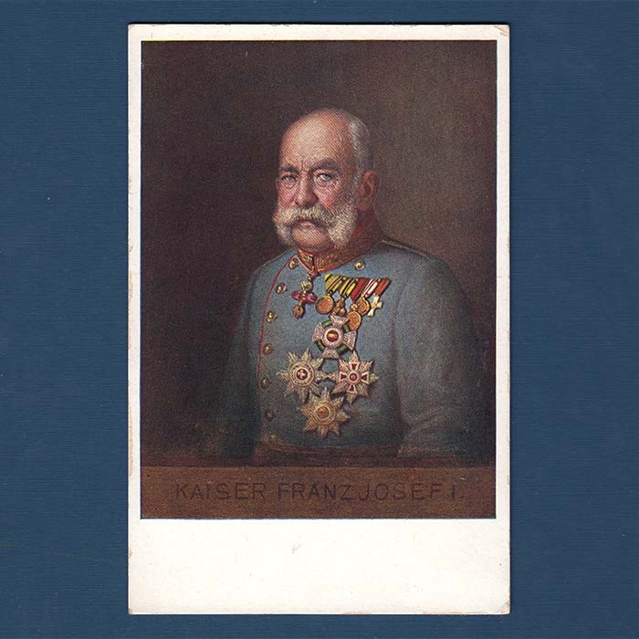 Kaiser Franz Josef, Ansichtskarte
