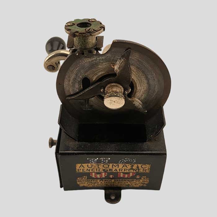 Automatic Pencil Sharpener, USA, um 1900