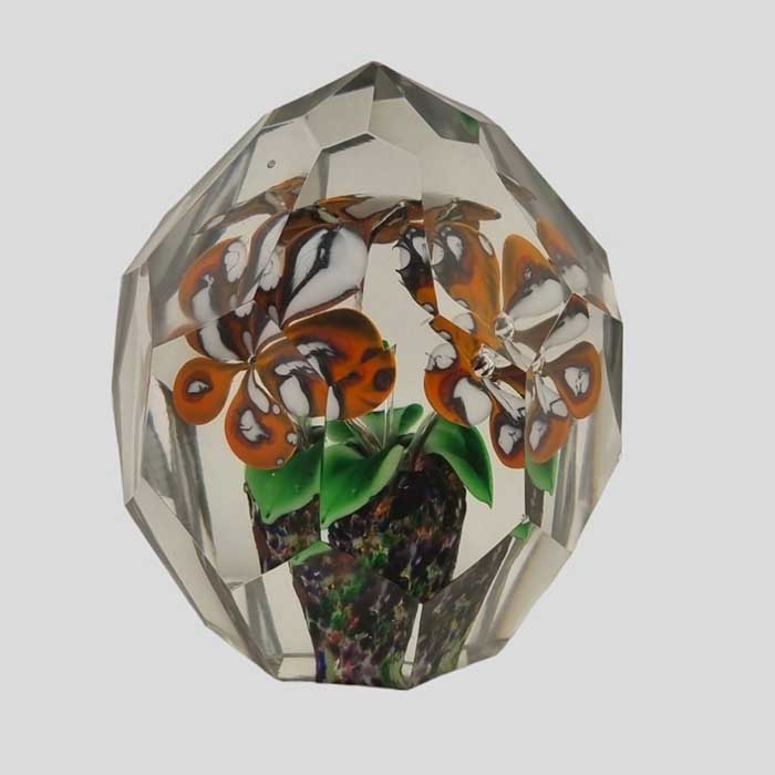 Briefbeschwerer, paperweight, alt, Blumen