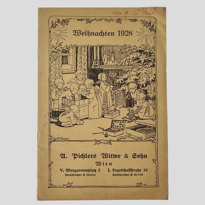 Spielzeugkatalog, Pichlers Witwe, Weihnachten 1928