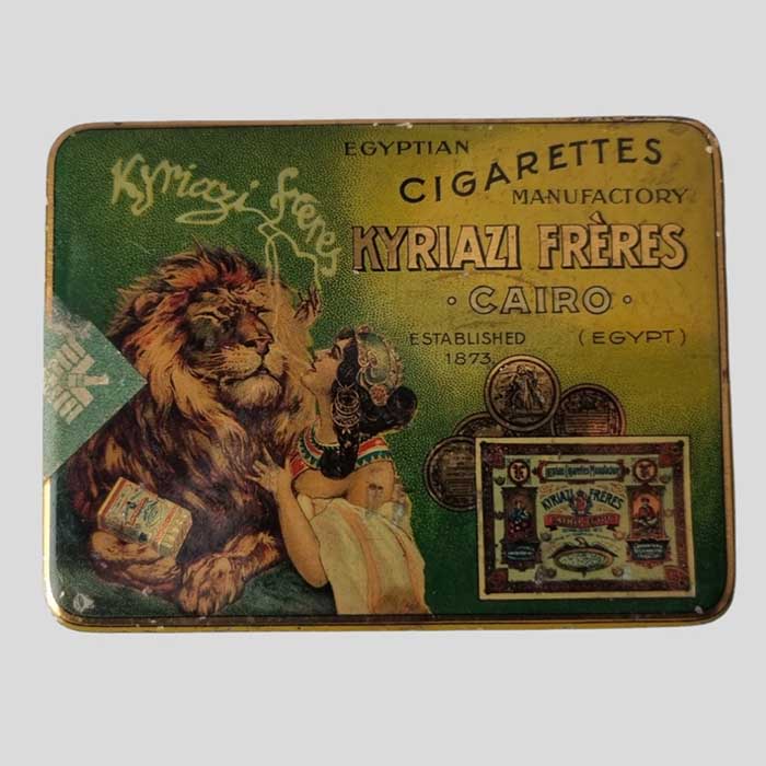 Kyriazi Freres, Egyptian Cigarettes, Löwenfrau